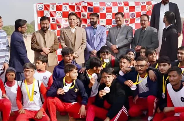Abdullah Hamid Gul at Islamabad’s 500 Schools Sports Festival